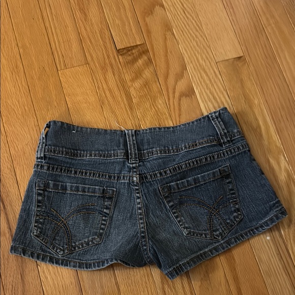 BONGO juniors size 1 Denim Blue Women's Shorts - Picture 3 of 4